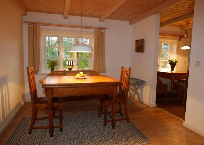 Alte Stellmacherei Historisches Reetdachhaus Lägenhet